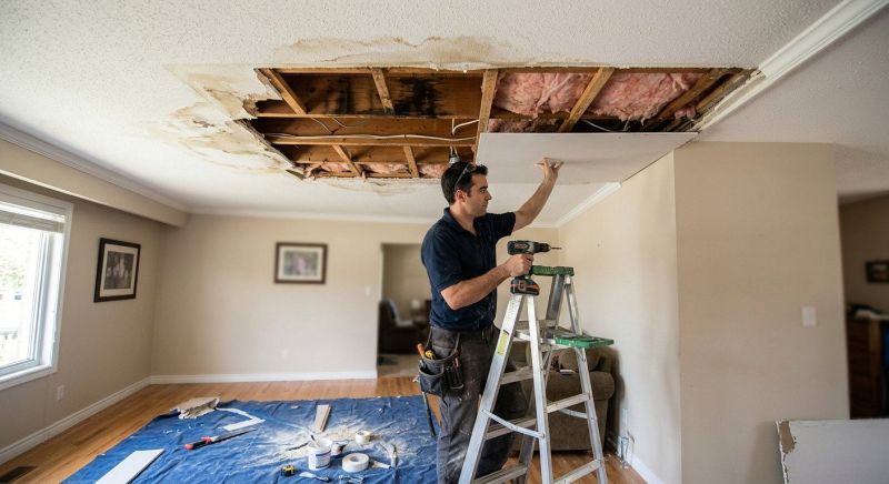 Attic Water Damage Repair in Denver County, CO
