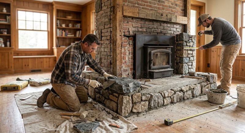 Fireplace Renovation Service in Alpharetta, GA