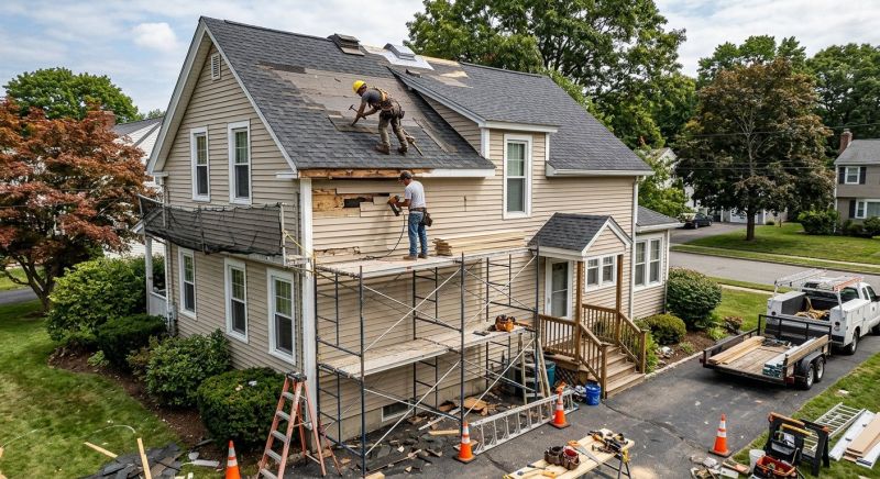 House Restoration in Katy, TX